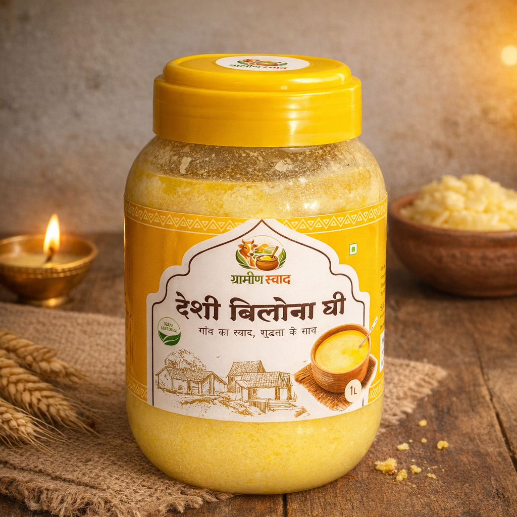 Gramin Swaad Pure Desi Bilona Ghee (1L)